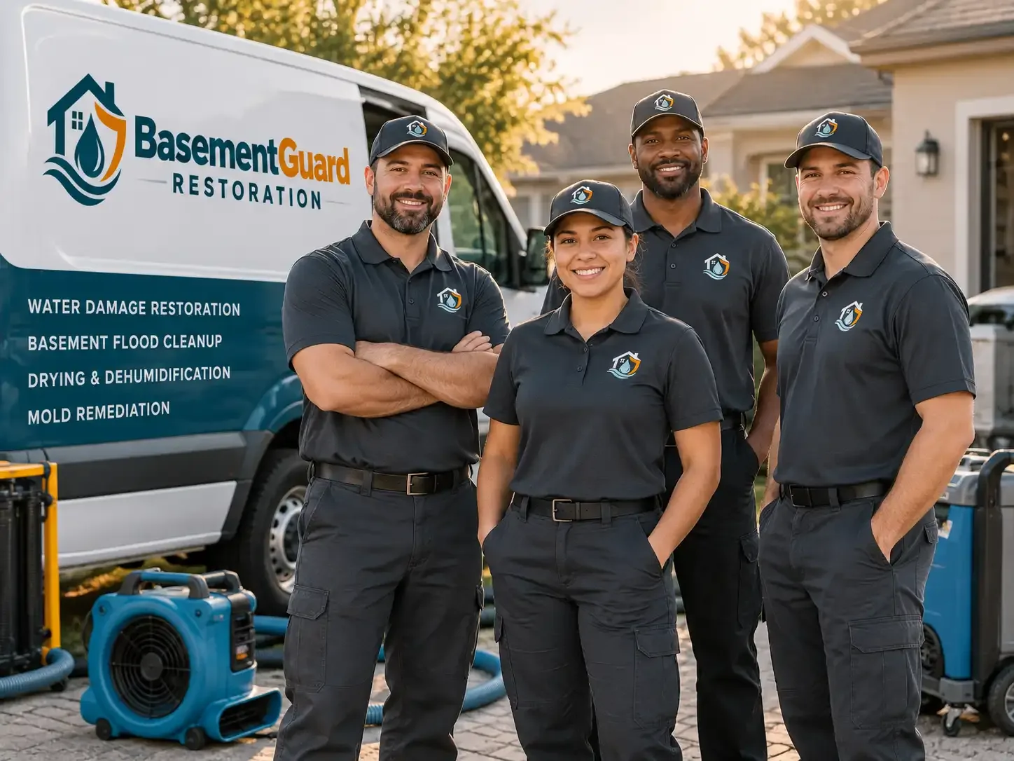 Basement Water Damage Restoration company in Burke, SD
